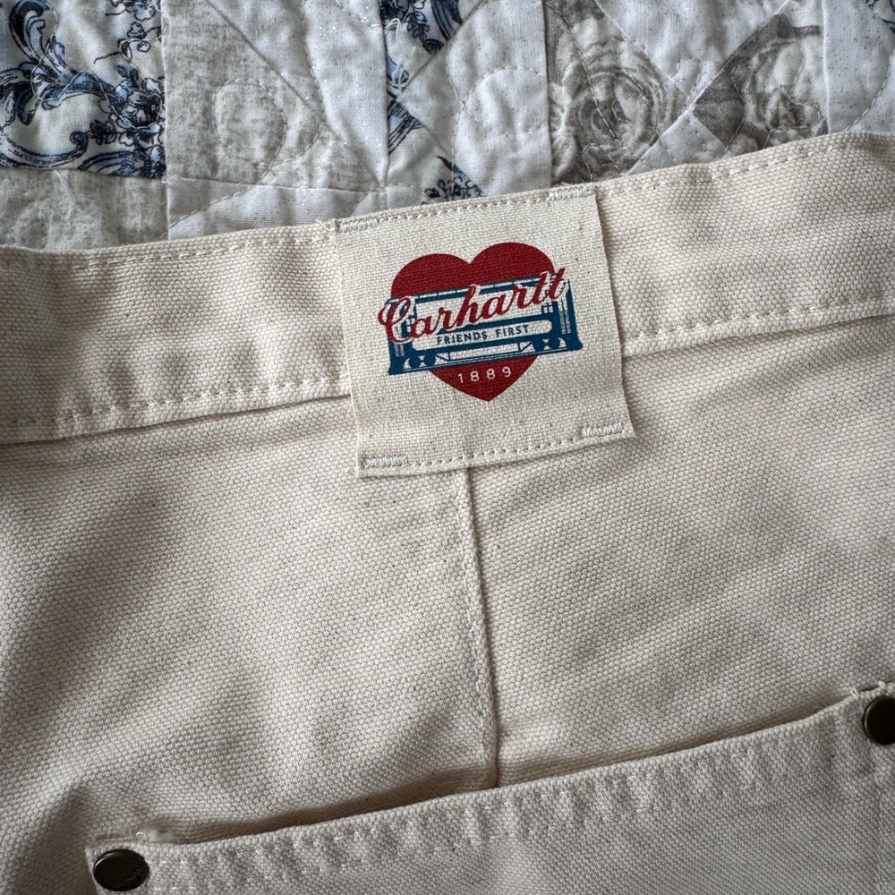 Carhartt Work Pants in Light Cream - Picture 8 of 8